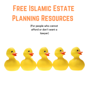 Free Islamic Estate Planning Resources