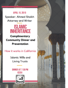 Islamic Center of San Gabriel Valley flyer 